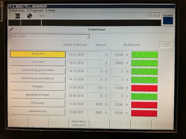 2004 trumatic l3030 lasersnijmachine - afbeelding 11 van  19