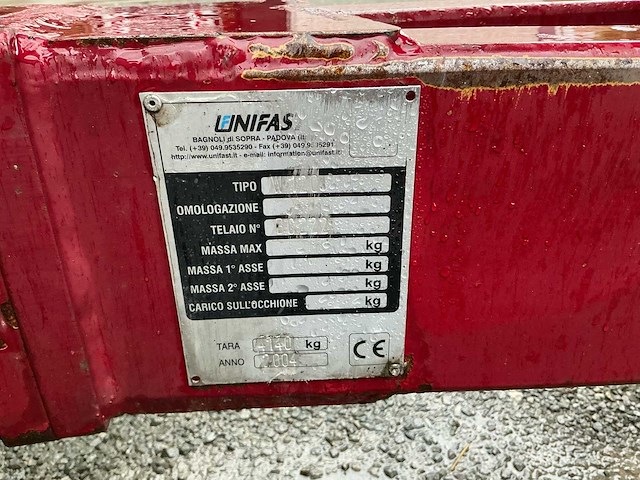 2004 unifas w120 voermengwagen - afbeelding 33 van  33