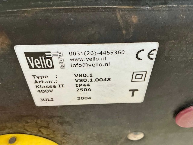 2004 vello v80.1 bouwaansluitkast (te herstellen!) - afbeelding 7 van  15