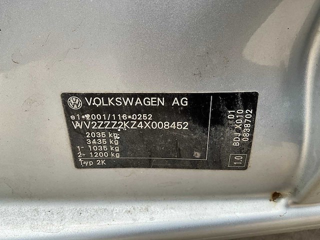 2004 volkswagen caddy personenauto - afbeelding 28 van  39