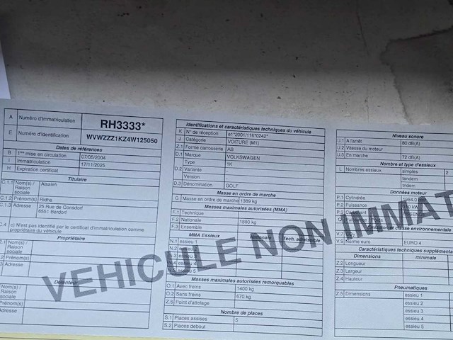 2004 volkswagen golf 1k auto - afbeelding 27 van  27