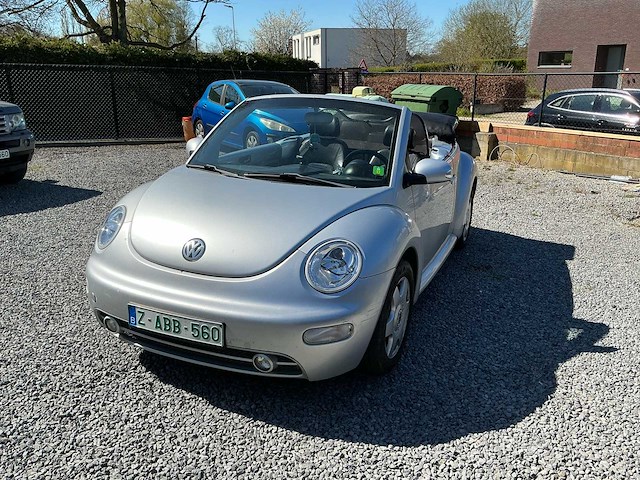 2004 volkswagen new beetle cabriolet cabriolet personenauto - afbeelding 1 van  27