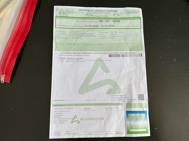 2004 volkswagen new beetle cabriolet cabriolet personenauto - afbeelding 20 van  27