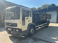 2004 volvo fl6e 19.0 / fl220 volvo fl 220 4x2 – containerschip + atlaskraan – 190.673 km - afbeelding 1 van  37