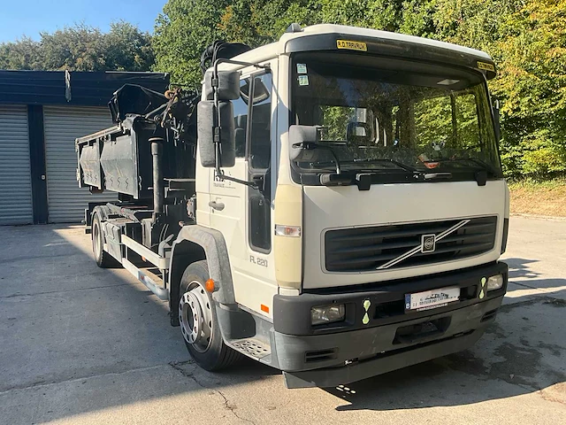 2004 volvo fl6e 19.0 / fl220 volvo fl 220 4x2 – containerschip + atlaskraan – 190.673 km - afbeelding 21 van  37