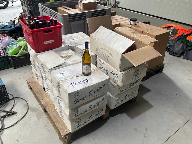 2004 witte wijn le chardonnay de serge saupin (196x) - afbeelding 1 van  4