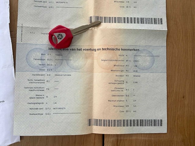 2004 yamaha fjr1300 motorfiets - afbeelding 8 van  18