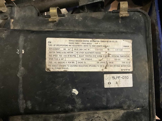 2004 yamaha yfm660 - afbeelding 3 van  27