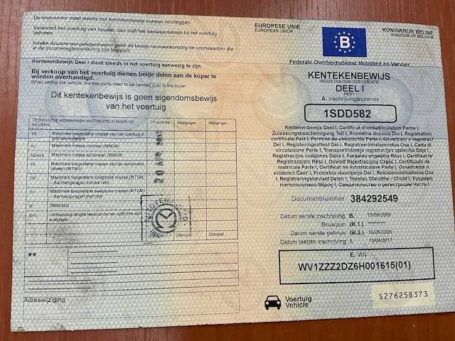 2005 - volkswagen vrachtwagen - afbeelding 9 van  21
