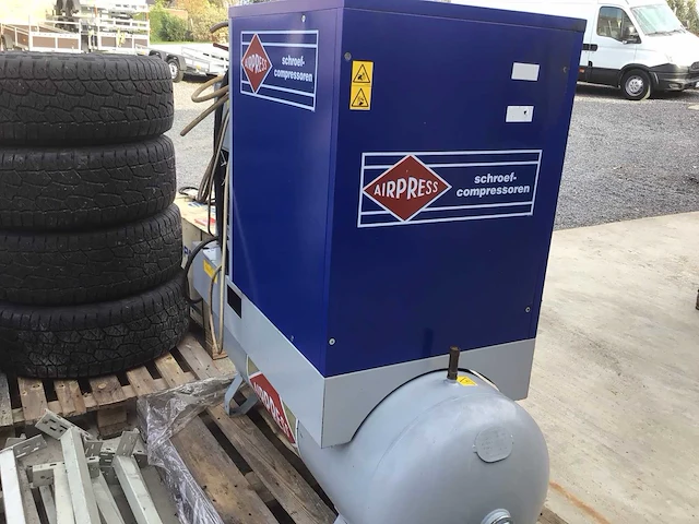 2005 airpress aps7; 5 basis schroefluchtcompressor - afbeelding 10 van  11