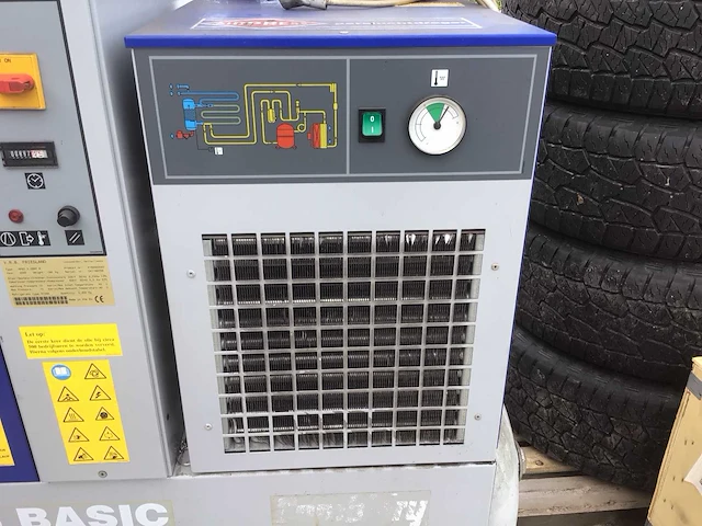 2005 airpress aps7; 5 basis schroefluchtcompressor - afbeelding 7 van  11