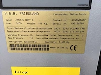2005 airpress aps7; 5 basis schroefluchtcompressor - afbeelding 8 van  11
