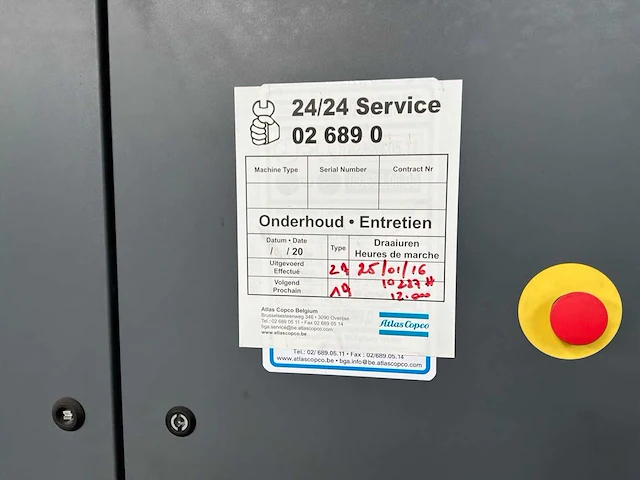 2005 atlas copco ga30ff schroefcompressor - afbeelding 5 van  10