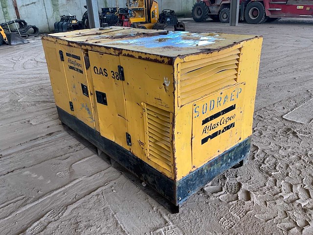 2005 atlas copco qas 38 stroomgenerator - afbeelding 5 van  10