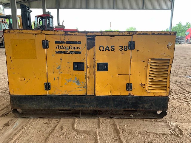 2005 atlas copco qas 38 stroomgenerator - afbeelding 6 van  10