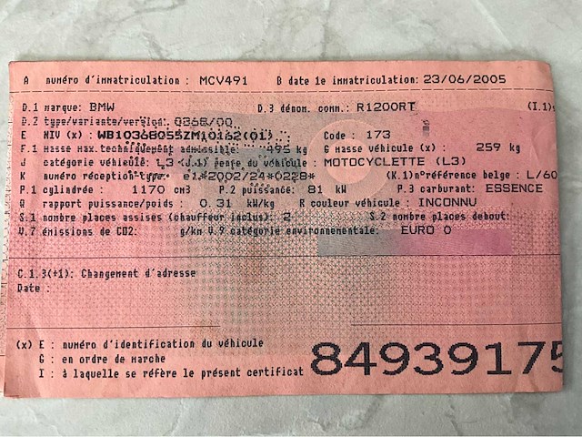 2005 bmw r1200rt - tourmotor - afbeelding 28 van  38