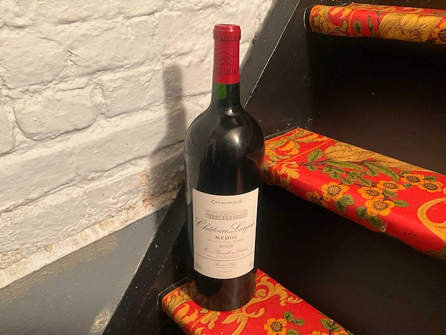 2005 chateau laujac magnum fles rode wijn - afbeelding 1 van  4