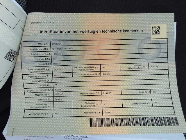 2005 citroën c3 pluriel personenauto - afbeelding 16 van  17