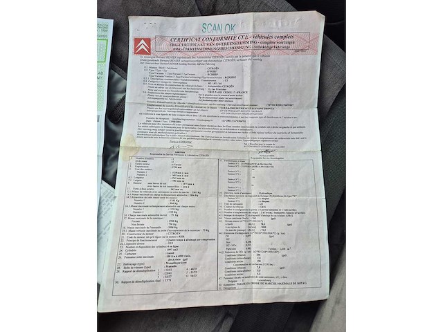 2005 citroën c5 personenauto - afbeelding 15 van  23