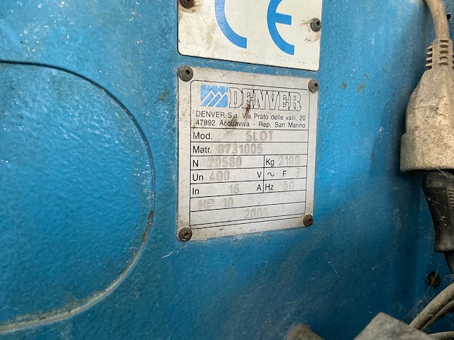 2005 denver slot brugzaagmachine - afbeelding 2 van  12