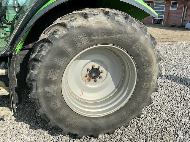 2005 deutz agrotron 90 vierwielaangedreven landbouwtractor - afbeelding 8 van  27