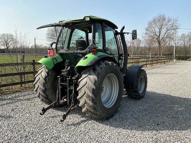 2005 deutz agrotron 90 vierwielaangedreven landbouwtractor - afbeelding 23 van  27