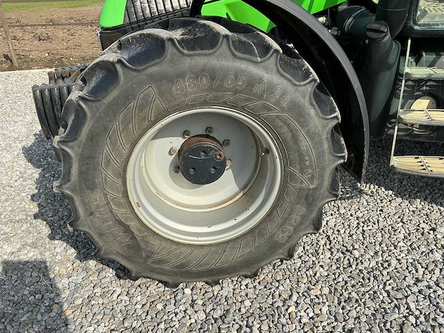 2005 deutz agrotron 90 vierwielaangedreven landbouwtractor - afbeelding 9 van  27