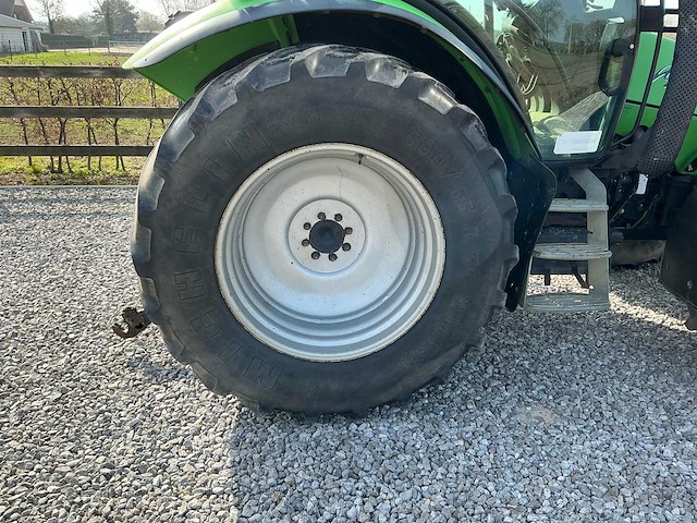 2005 deutz agrotron 90 vierwielaangedreven landbouwtractor - afbeelding 3 van  12