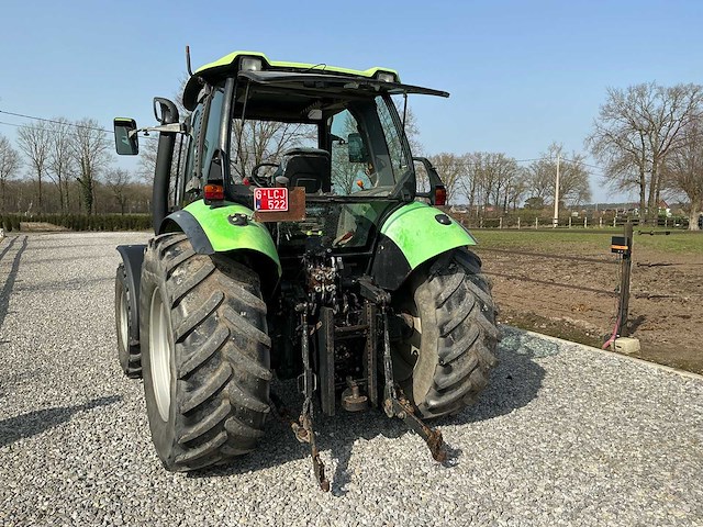 2005 deutz agrotron 90 vierwielaangedreven landbouwtractor - afbeelding 8 van  12