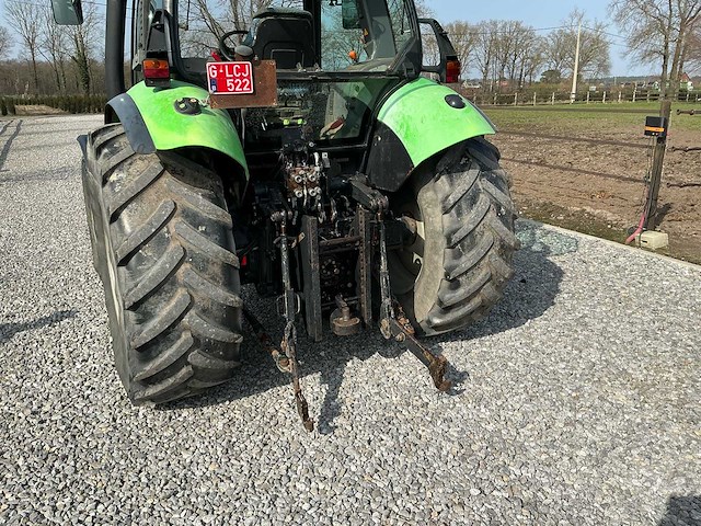 2005 deutz agrotron 90 vierwielaangedreven landbouwtractor - afbeelding 9 van  12