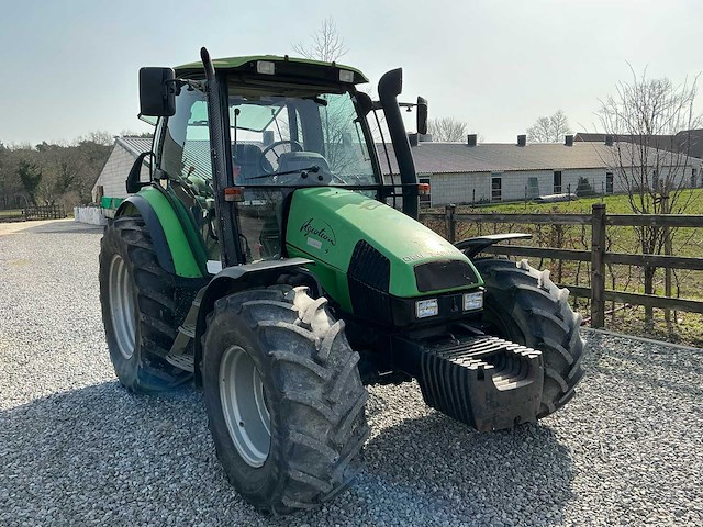 2005 deutz agrotron 90 vierwielaangedreven landbouwtractor - afbeelding 11 van  12