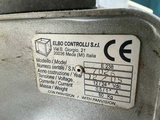 2005 elbo control e238 meettafel met tool calibratie / presetter - afbeelding 5 van  14