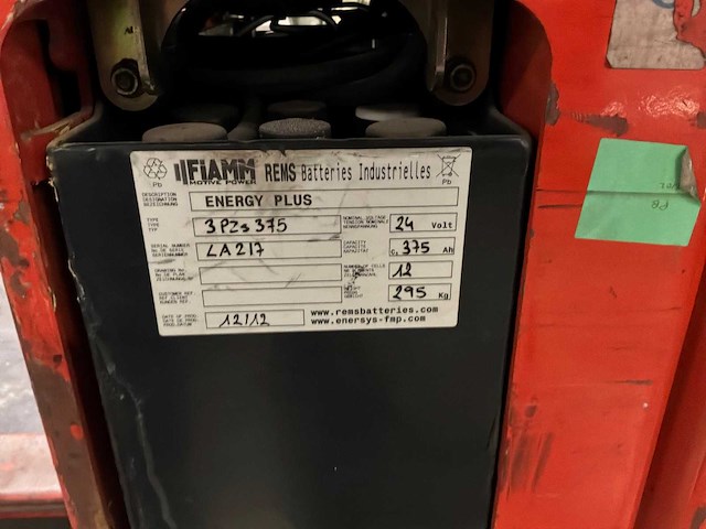 2005 fenwick t20 elektrische palletwagen - afbeelding 8 van  9