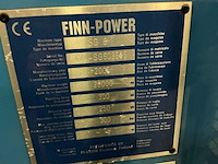 2005 finn power sg6 pons- en knip machine - afbeelding 18 van  43