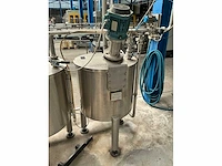 2005 fluid engineering verticale rvs mengtank 200l (2x) - afbeelding 2 van  9