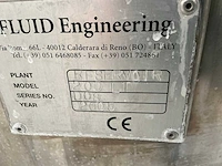 2005 fluid engineering verticale rvs mengtank 200l (2x) - afbeelding 9 van  9