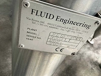 2005 fluid engineering verticale rvs mengtank 9000l - afbeelding 6 van  7