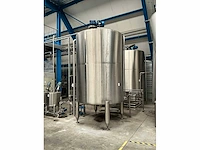 2005 fluid engineering verticale rvs mengtank 9000l - afbeelding 2 van  8