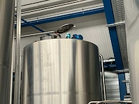 2005 fluid engineering verticale rvs mengtank 9000l - afbeelding 1 van  8