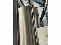 2005 fluid engineering verticale rvs mengtank 9000l - afbeelding 2 van  8