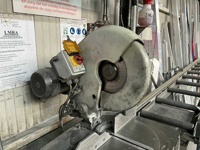 2005 fom industrie sika plus afkortcirkelzaagmachine - afbeelding 5 van  7