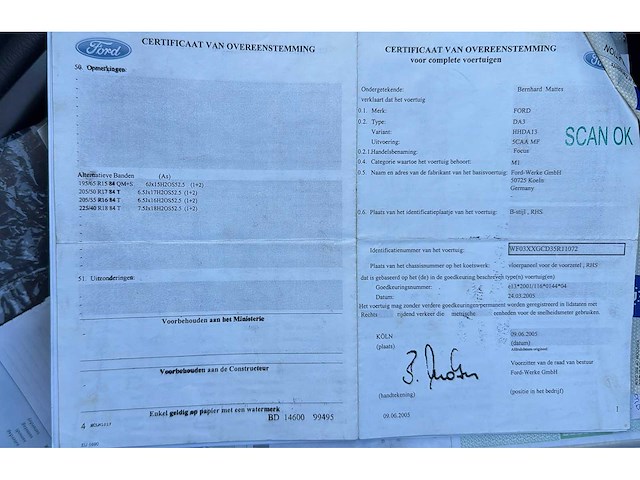 2005 ford focus personenauto - afbeelding 19 van  34