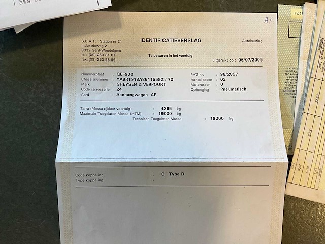 2005 gheysen & verpoort 98/2857 r1918a dieplader - afbeelding 13 van  29