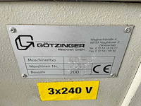 2005 götzinger rb-s drevelboormachine - afbeelding 10 van  12