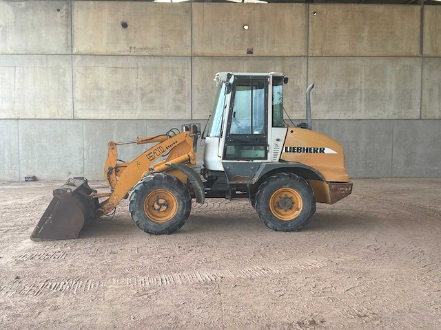 2005 liebherr 510 stereo wiellader - afbeelding 12 van  26