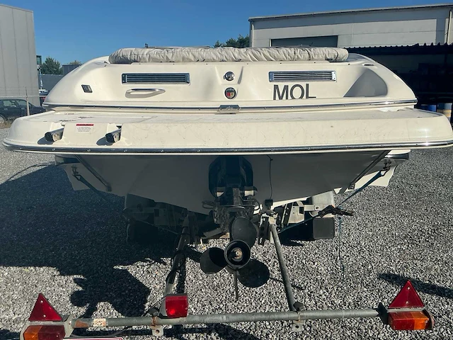 2005 mariah sx20 met riba bvt2100 boot trailer - speedboot - afbeelding 6 van  56