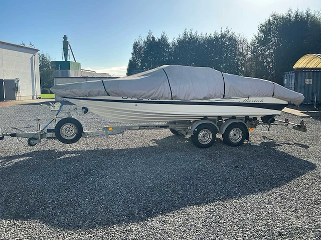 2005 mariah sx22 met riba bvt2100 boot trailer speedboot - afbeelding 2 van  56
