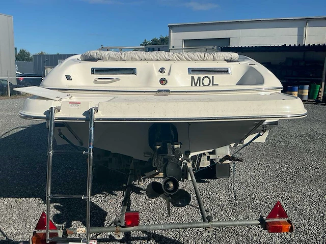 2005 mariah sx22 met riba bvt2100 boot trailer speedboot - afbeelding 7 van  56