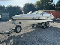 2005 mariah sx22 met riba bvt2100 boot trailer speedboot