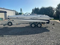 2005 mariah sx22 met riba bvt2100 boot trailer speedboot - afbeelding 12 van  56
